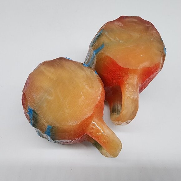 Mineral Crystal Resin Mugs Multi-Colored Mineral Crystal Coffee Mug Lot of 2 - Picture 8 of 8